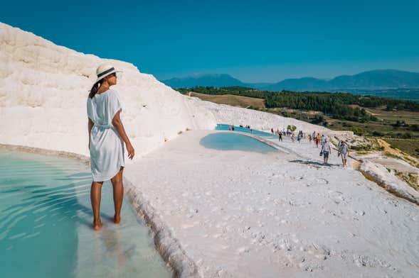 Pamukkale and Hierapolis from Gocek, G?cek