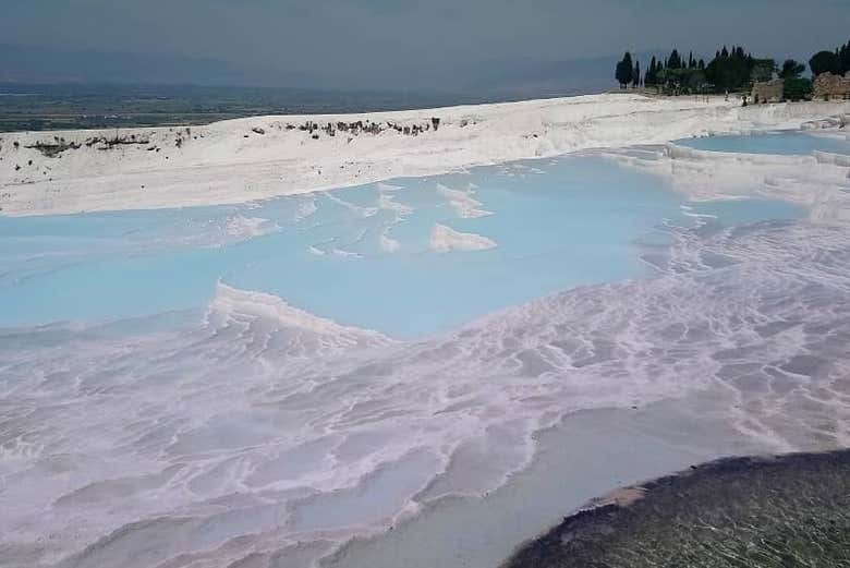 Admiring Pamukkale