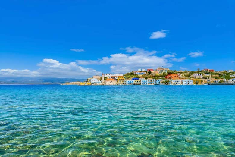 Águas cristalinas de Kastelorizo