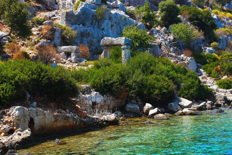 La côte de Kekova
