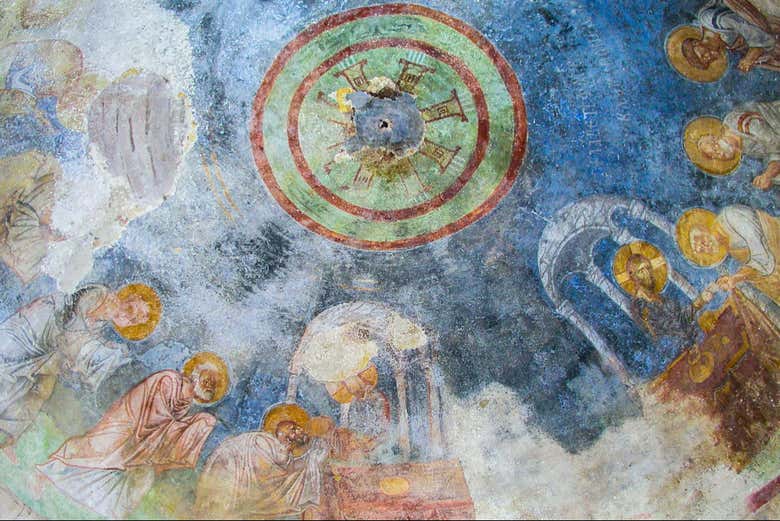 Fresque de l'église de Saint-Nicolas