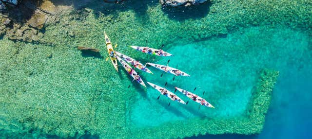 Tour de caiaque pela ilha de Kekova