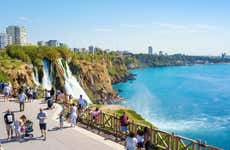 Excursão a Antalya, cascatas Düden e teleférico Tünektepe