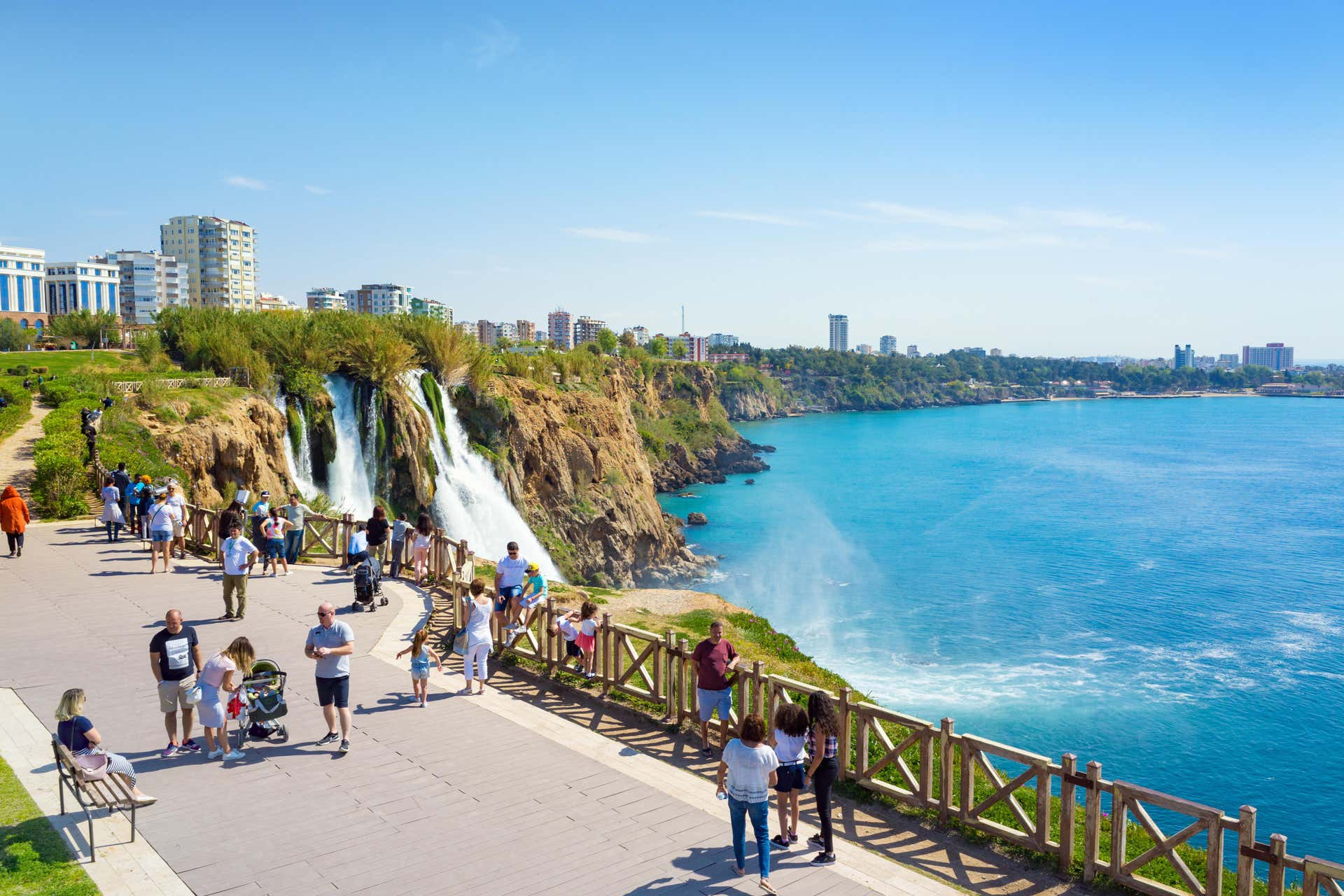 Excursão a Antalya, cascatas Düden e teleférico Tünektepe