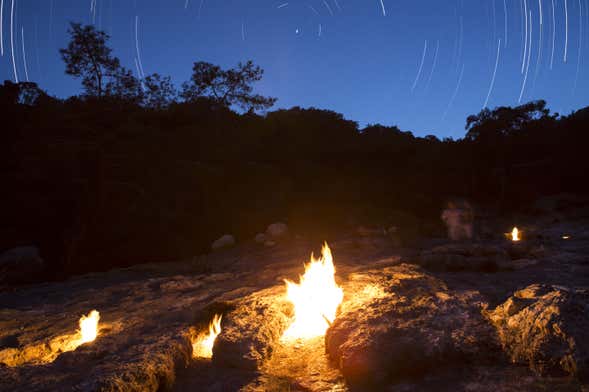 Excursión a los fuegos de Yanartas