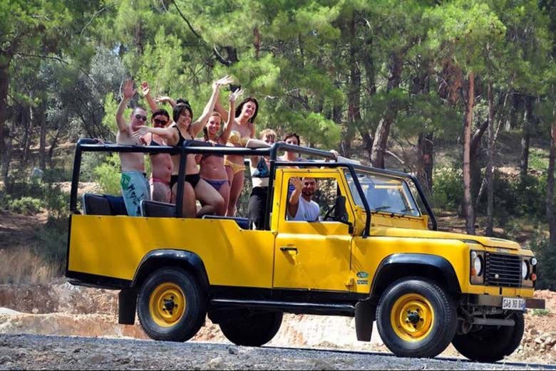 4x4 dans lequel vous voyagerez