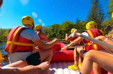 Rafting, rapel e tirolesa no cânion Koprulu
