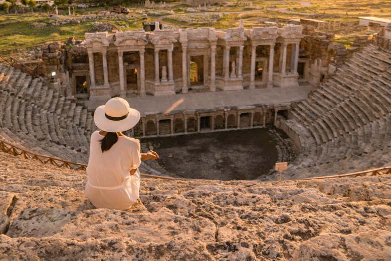 Le théâtre romain de Hiérapolis