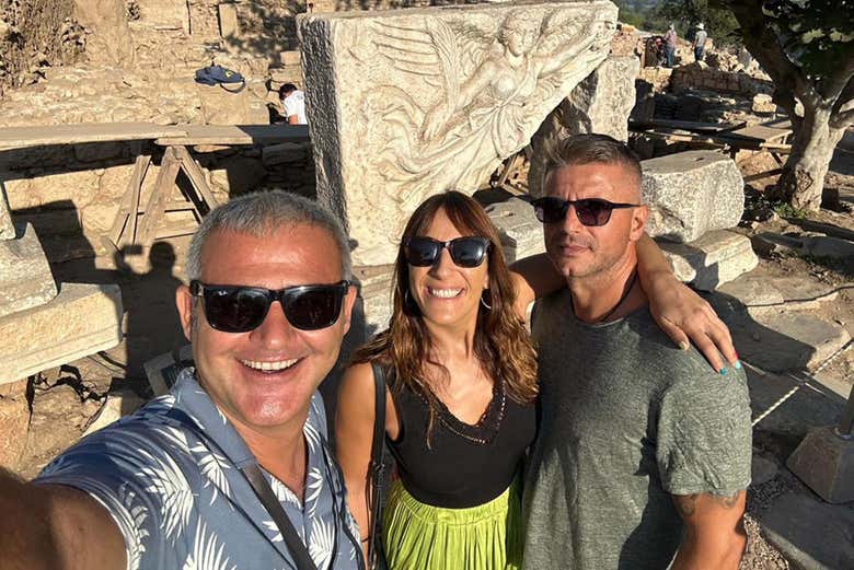 Selfie en Éfeso