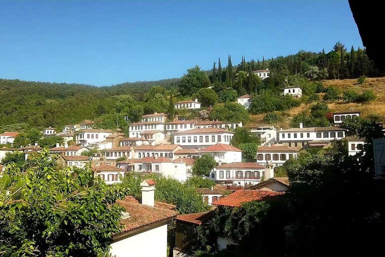 Panoramic view of Sirince