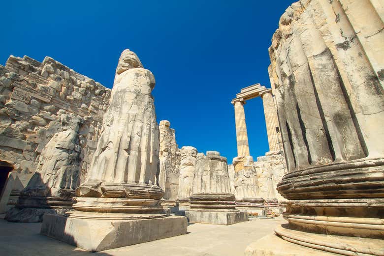 Visite du temple d'Apollon