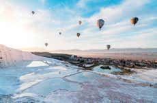 Pamukkale & Hierapolis Day Trip + Hot Air Balloon Ride