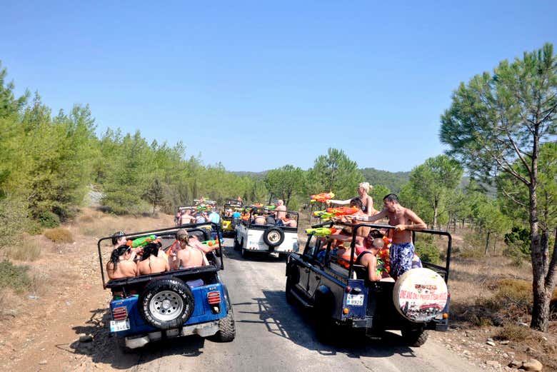 Você viajará de 4x4 em Marmaris