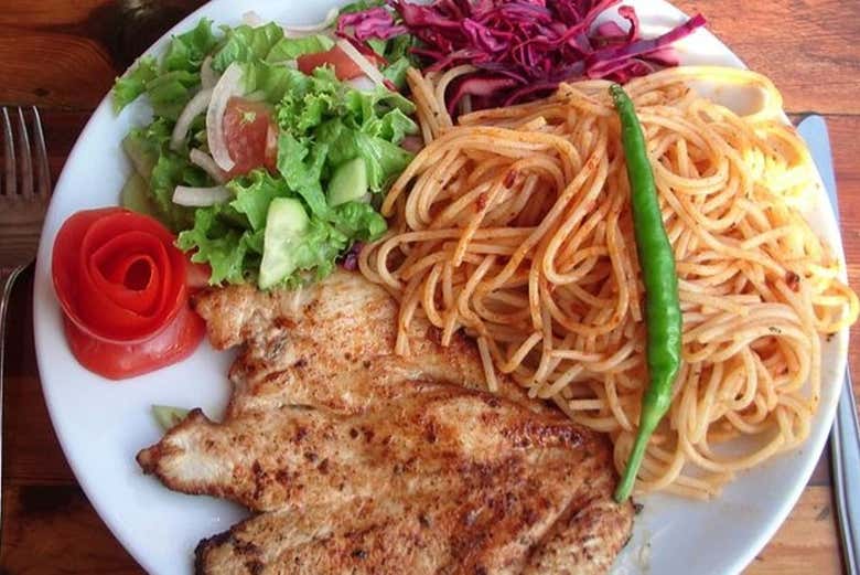 Delicioso almoço