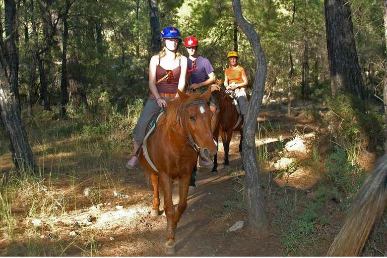 Passeio a cavalo