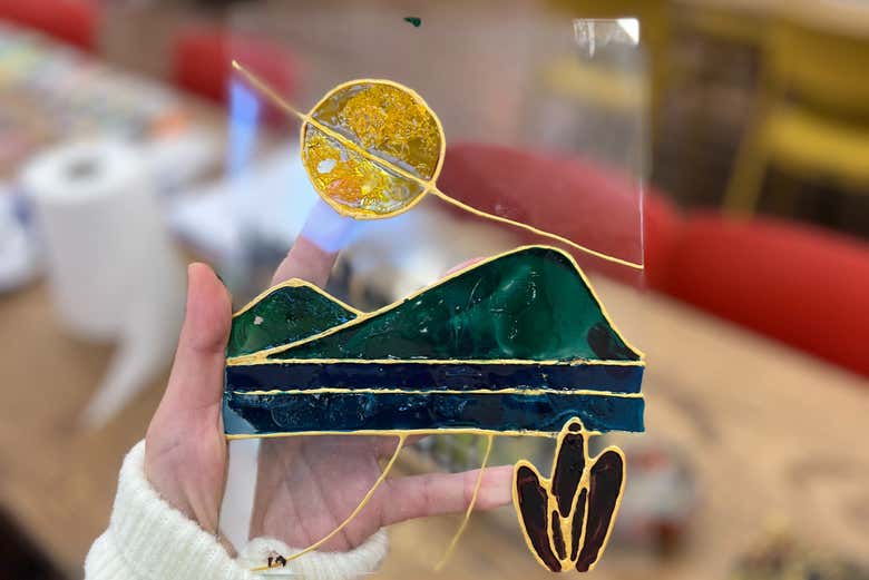 Podréis llevaros la pieza creada