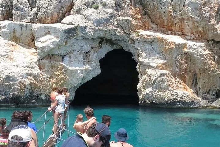 Veremos várias grutas durante o trajeto