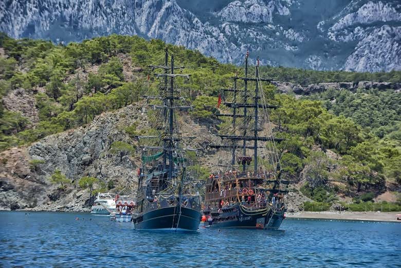 Navegando por la Costa Turquesa