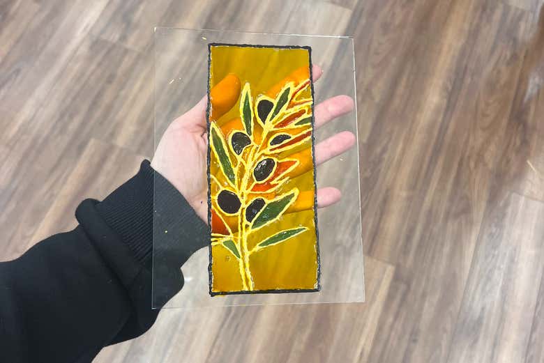 Cada vitral será irrepetible