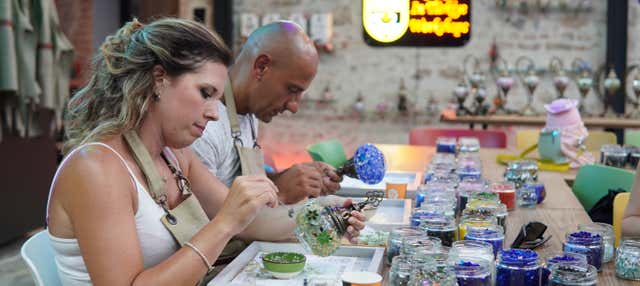 Taller de lámparas turcas en Marmaris