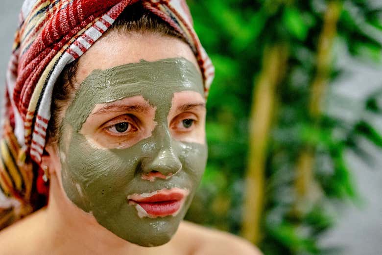Trattamento viso nella SPA