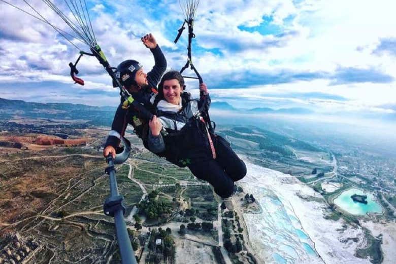 Vol en parapente