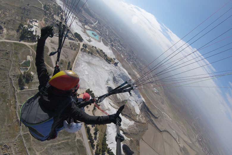 Expérience de parapente