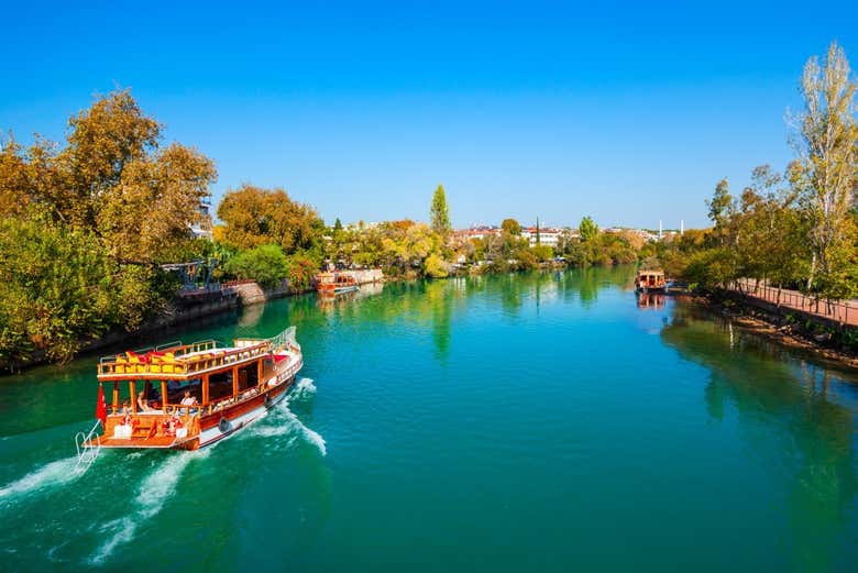 Sailing on the Manavgat River