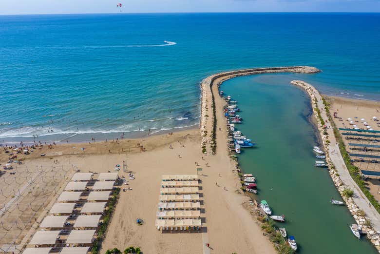 Foz do rio Manavgat