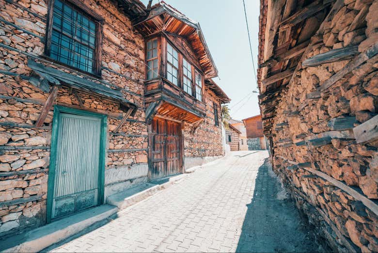 Un incantevole villaggio di montagna