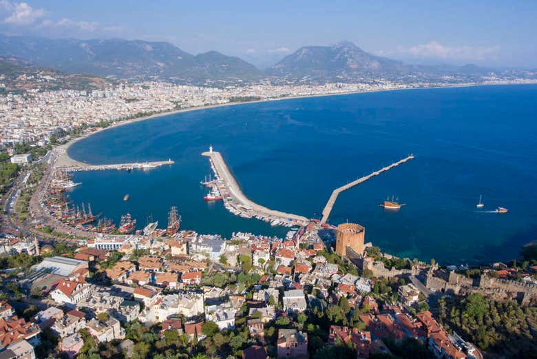 Le port d'Alanya