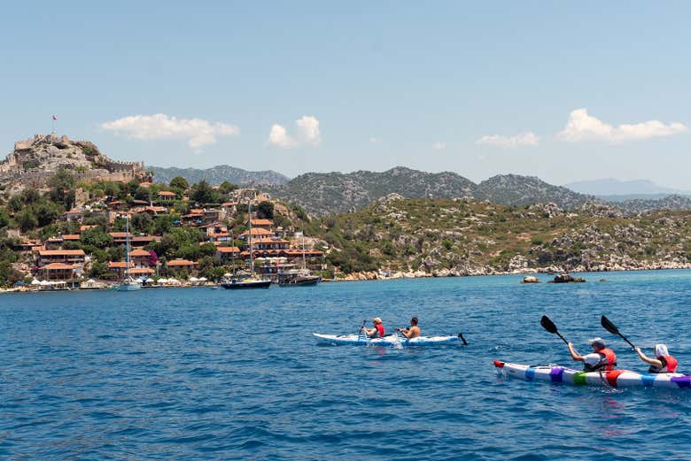 Tour en kayak por Kekova