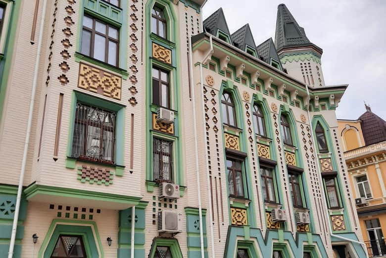 Arquitectura típica de Kiev