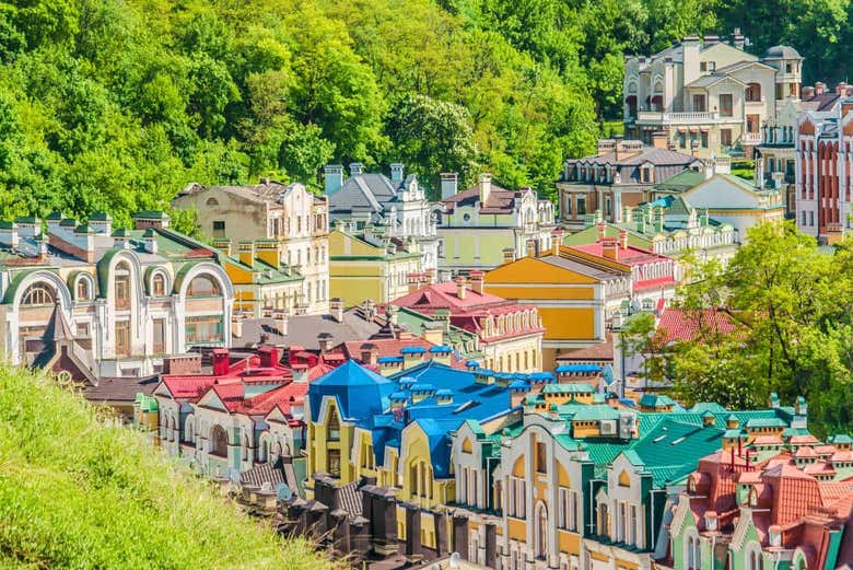Maisons typiques de Kiev
