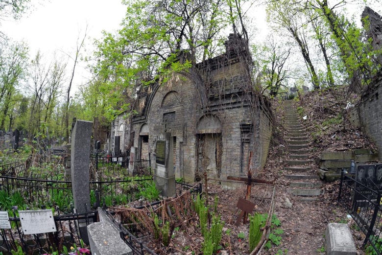 Kiev's old cemetery