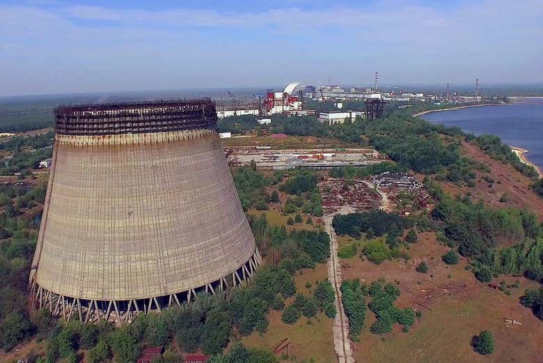 Torres de enfriamiento de la Central Nuclear