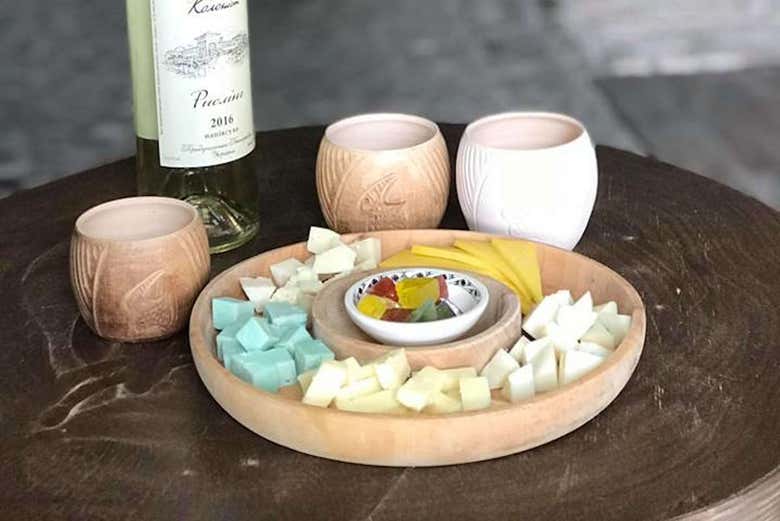 Degustación en el Museo del Queso