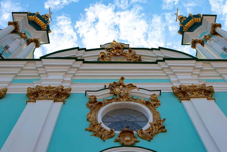 Detalle de la iglesia de San Andrés