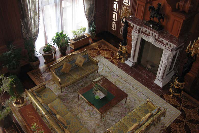 Interior de la antigua residencia de Viktor Yanukovych