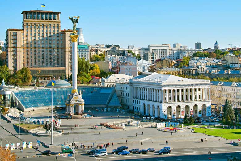 Praça Maidan ou Praça da Independência