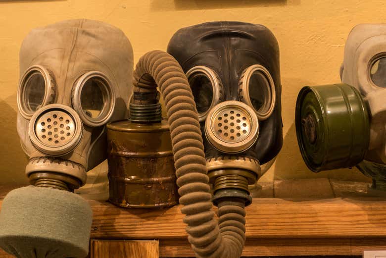 Máscaras de gas