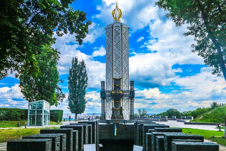 Monumento dedicado a la Gran Hambruna