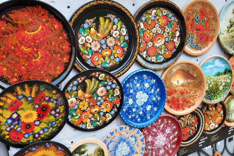 Piezas de artesanía
