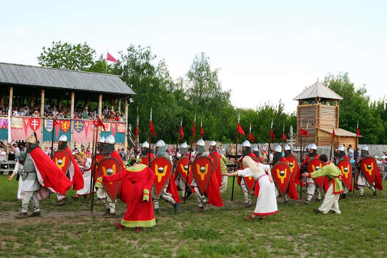 Representación en Kyivan Rus Park