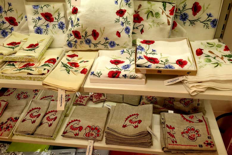 Textiles manufacturados en Kiev