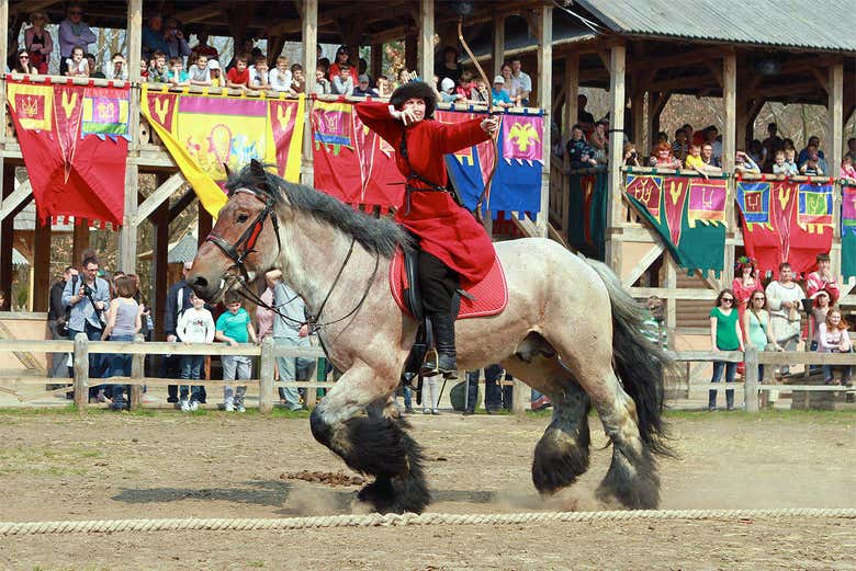Tiro con arco a caballo