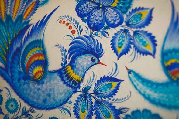 Laboratorio privato di pittura petrykivka