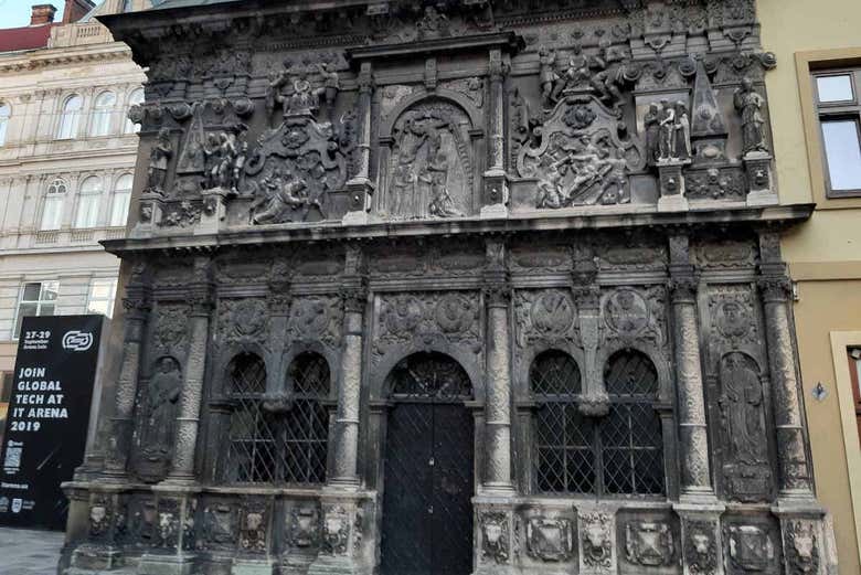 Fachada da Capela de Boim