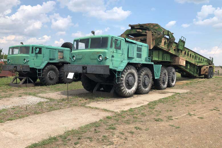 Antigua base ucraniana de lanzamiento de misiles