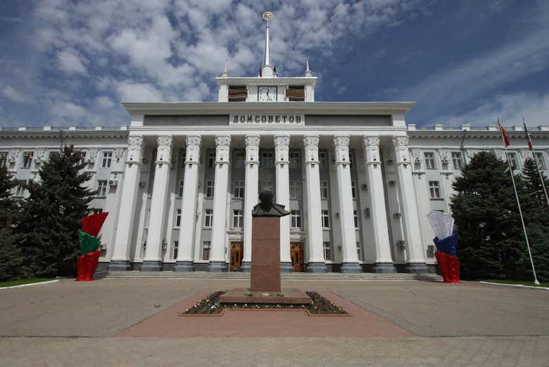 Arquitectura soviética en Tiraspol